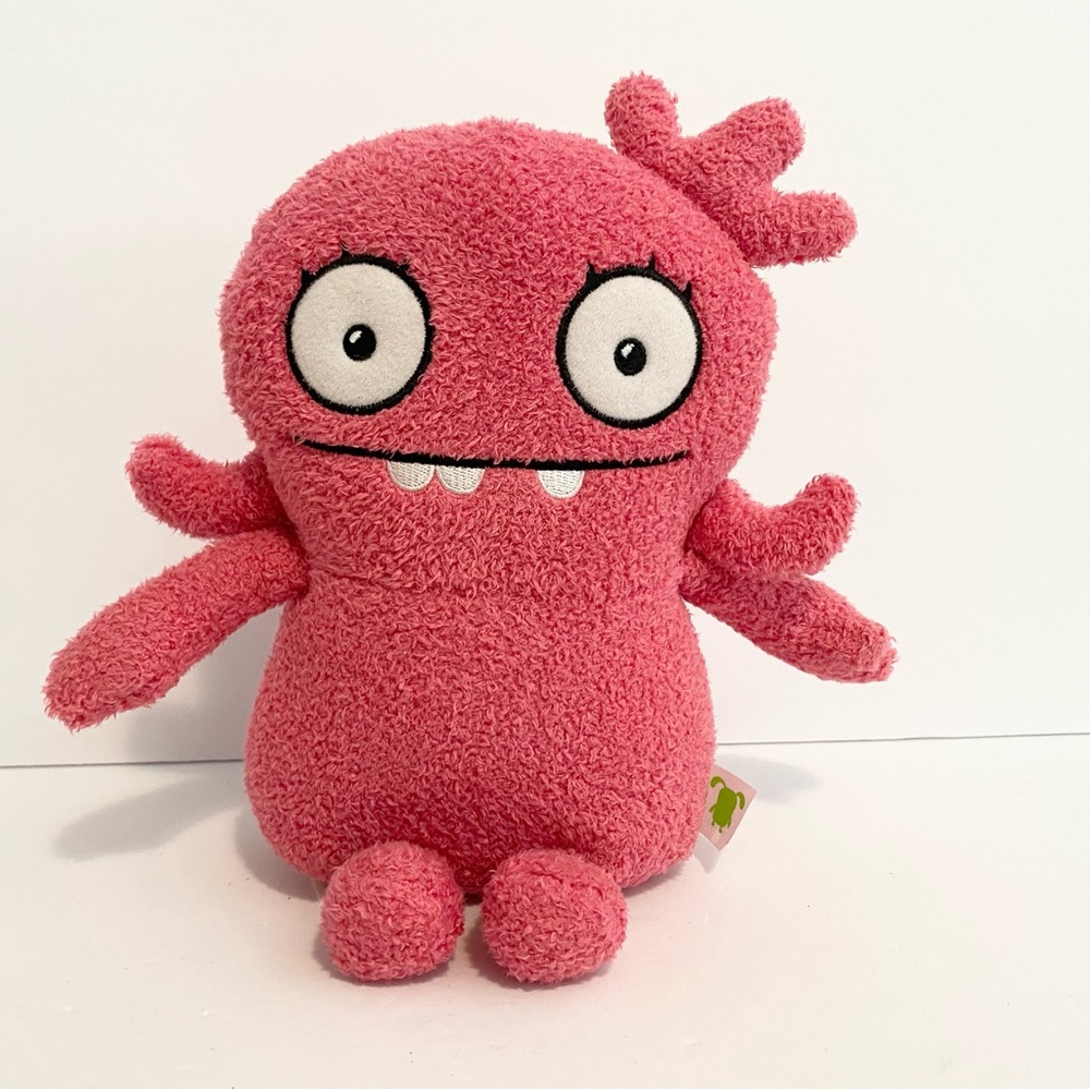 Ugly Dolls Pink Moxy Stuffed Animal Plush Toy Artist Series 9” Monster
